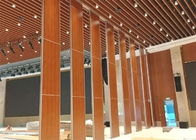 Алюминиевое сползая действующее стены раздела внутреннее декоративное с толщиной панели 100mm