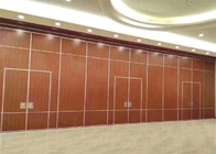 Акустическая деревянная складывая установка стены раздела легкая для конференц-зала