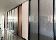 Стена стеклянного раздела алюминиевой рамки рассекателя комнаты таможни фабрики одиночная