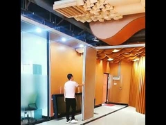 OEM Алюминиевая рама Передвижная перегородка Стены Акустическая скользящая складная перегородка