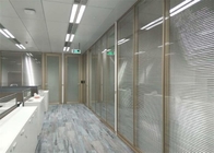 Алюминиевый раздел офиса раздела стекла стены рамки звукоизоляционный стеклянный